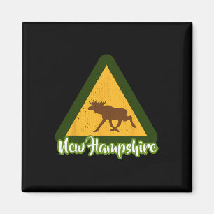 Íman Moose de New Hampshire Acampamento White Mountains