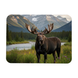 Íman Moose no Banff National Park Canadá