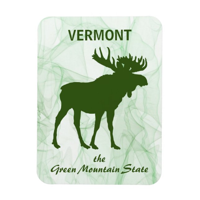 Íman Moose, Vermont, Estado Verde da Montanha (Vertical)