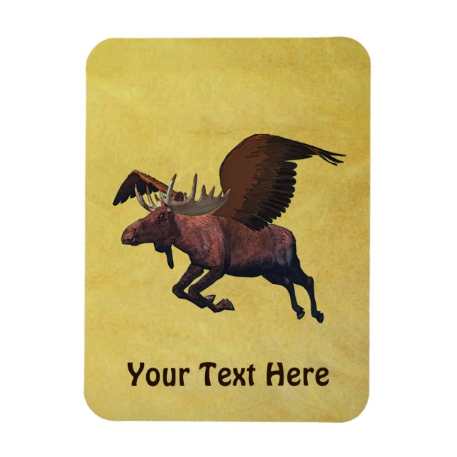 Íman Moose Voadora (Vertical)