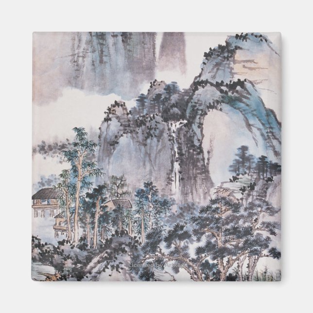 Íman Morando nas montanhas (Frente)