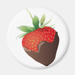 Íman Morango de chocolate