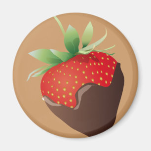 Íman Morango do chocolate