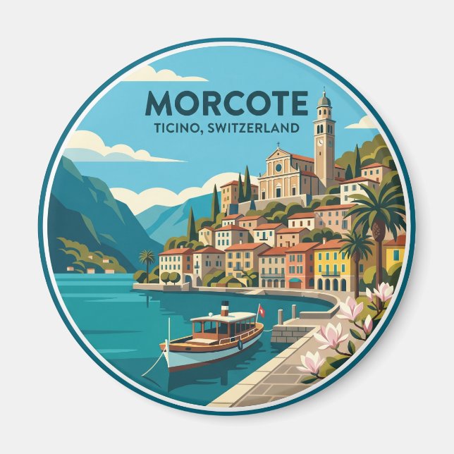 Íman Morcote Suíça (Frente)