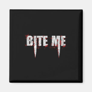 Íman Morda-me Dentes de Vampiro Maldito Halloween