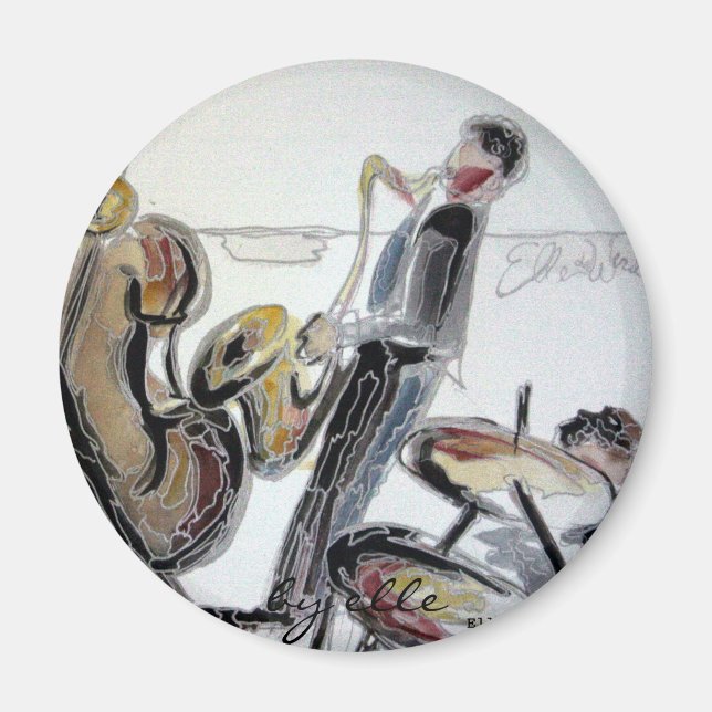 Íman "More Jam" por elle (Frente)