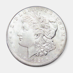 ÍMAN MORGAN SILVER DOLLAR