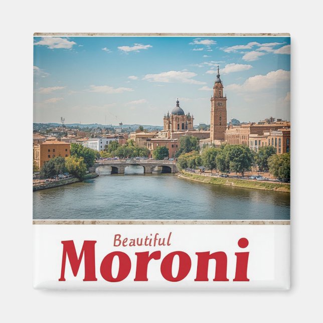 Íman Moroni Comores Ilha Viagem Lembrança 🌴 (Frente)
