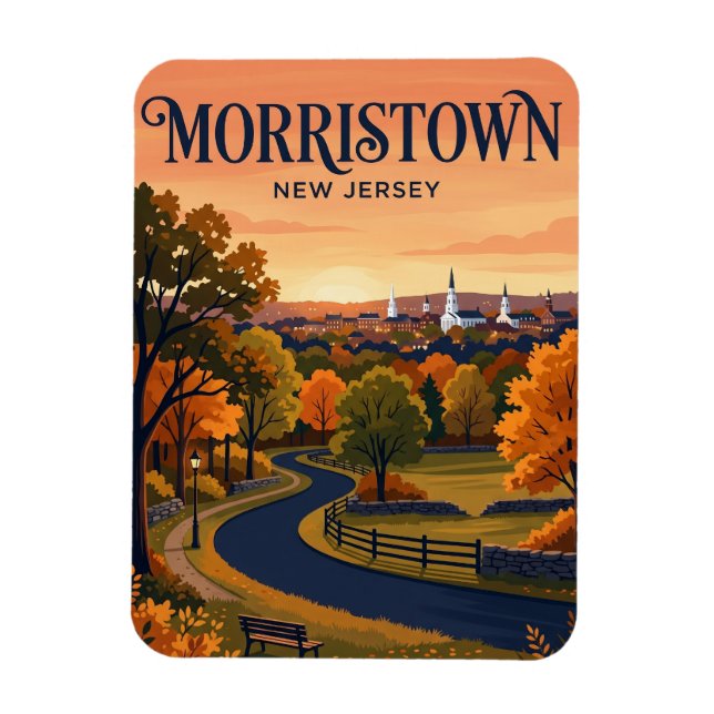 Íman Morristown Nova Jérsei (Vertical)