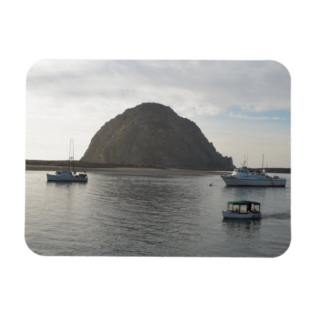 Íman Morro Rock na Baía de Morro, CA (Horizontal)