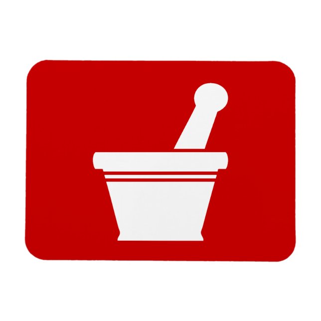 Íman Mortar e Pestle (Horizontal)