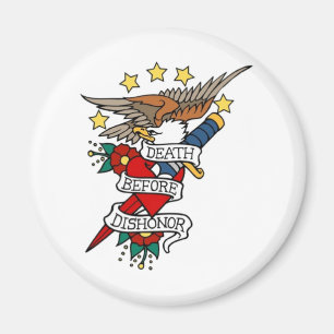 ÍMAN MORTE ANTES DO IMPRESSÃO DA ARTE DO TATUAGEM DO