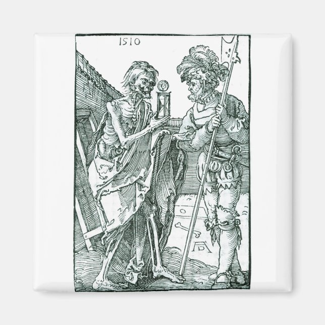 Íman Morte e Landsknecht - Albrecht Durer - c1510 (Frente)