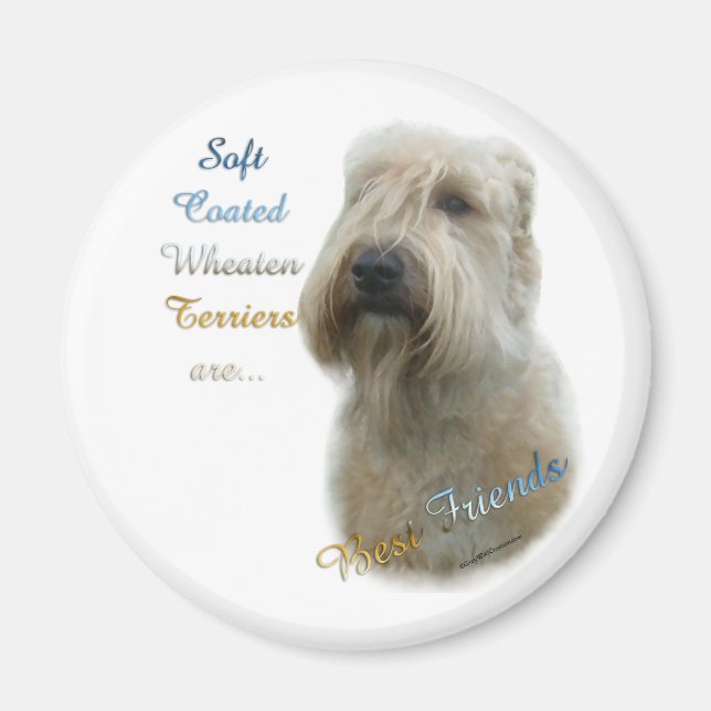 Íman Morte Revestida Mole Terrier Best F.. - Magnet (Frente)