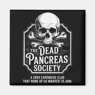 Íman Morto Pancreas Sociedade Camisa Caveira Engraçada