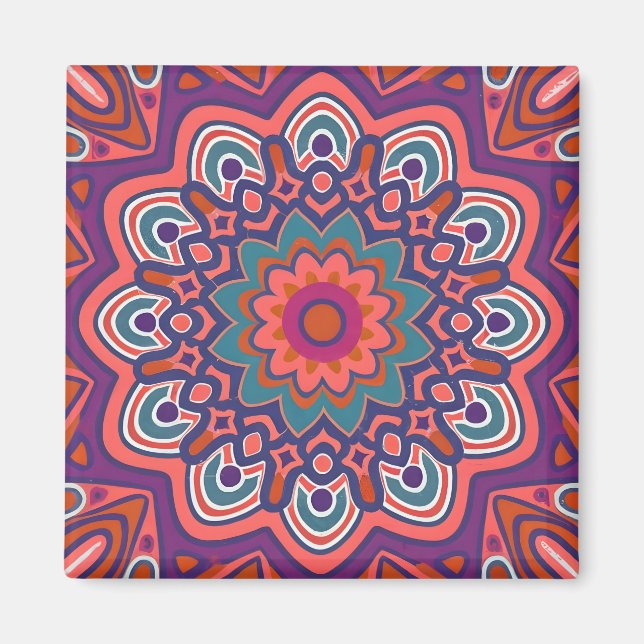 Íman Mosaico andaluz marroquino (Frente)