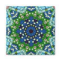 Mosaico Blue Hippie Boho Mandala