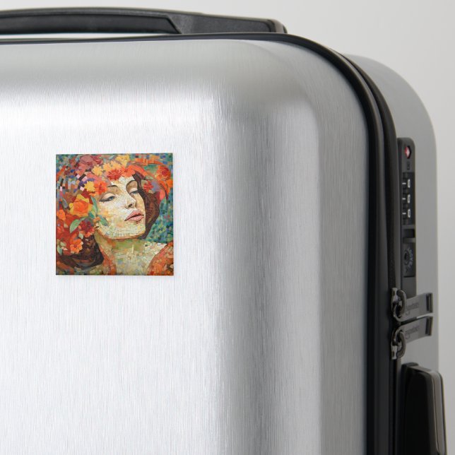 Íman Mosaico da Coroa da Mulher (In Situ (Luggage))