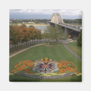 Íman Mosaico da flor, Nijmegen