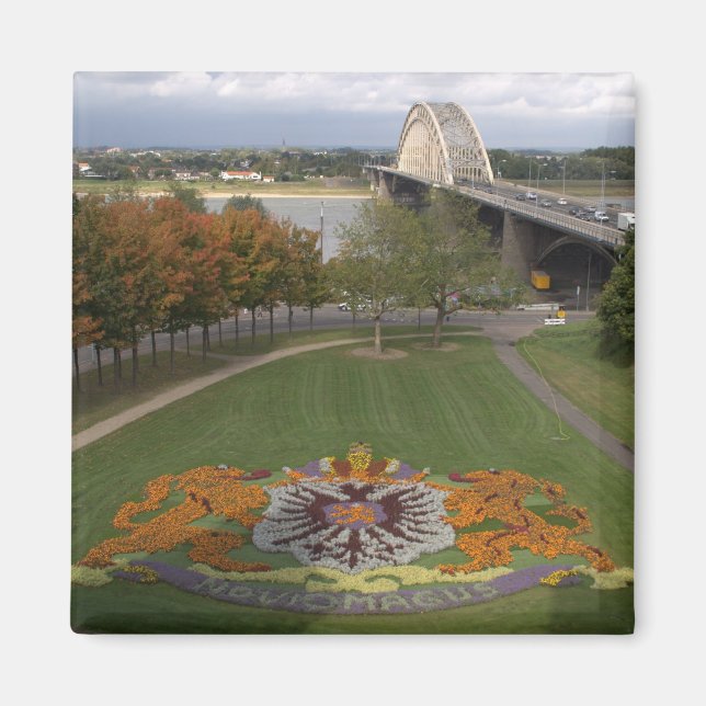 Íman Mosaico da flor, Nijmegen (Frente)