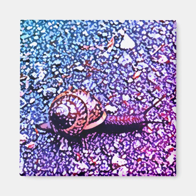Íman Mosaico de caracol (Frente)