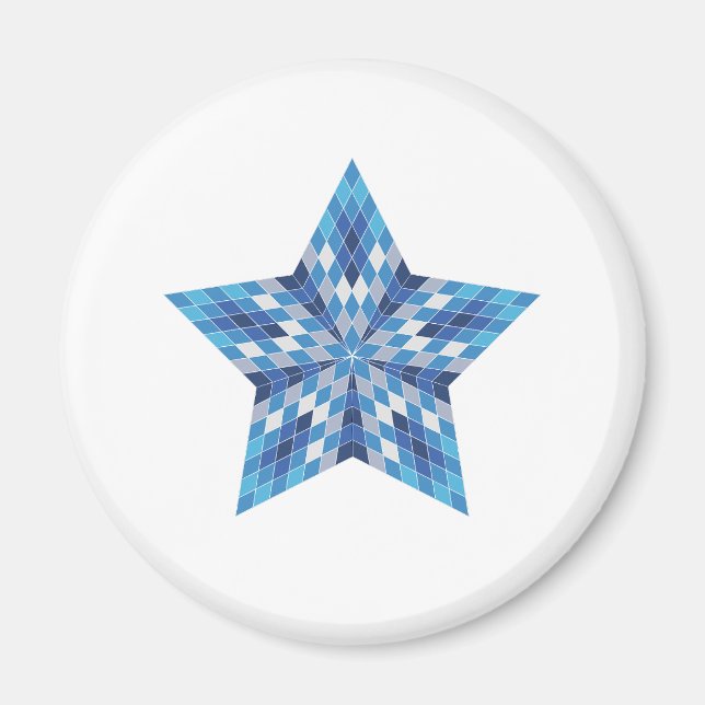 Íman Mosaico Starburst (Frente)