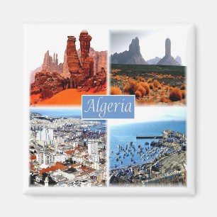 Íman Mosaico zDZ009 ALGERI, Argélia, África, geladeira