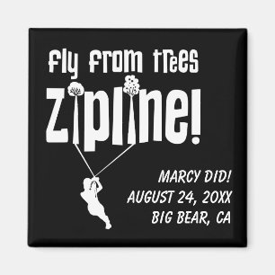 Íman Mosca Personalizada de Zipling de Árvores