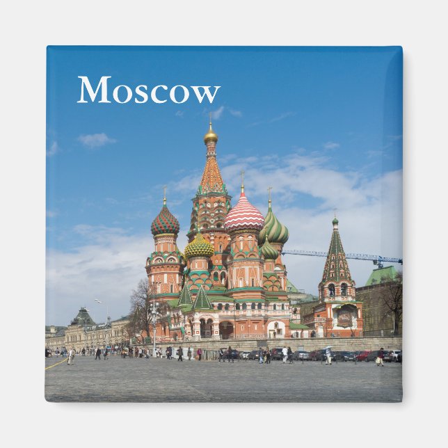 Íman Moscou, Catedral de Santo-Basil (Frente)