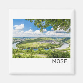 Íman Moselle Loop Trittenheim Panorama Alemanha Souveni
