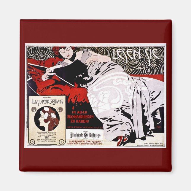 Íman Moser Kolo 1900 - Lesen Sie - "Read Me" (Frente)