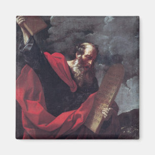 Íman Moses com as tabuletas da lei