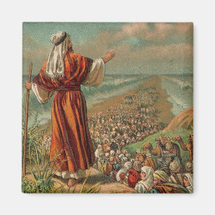 Íman Moses parte o Mar Vermelho