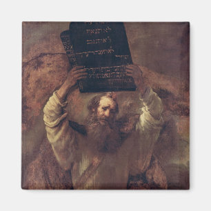Íman Moses que despedaça as tabuletas da lei, 1659