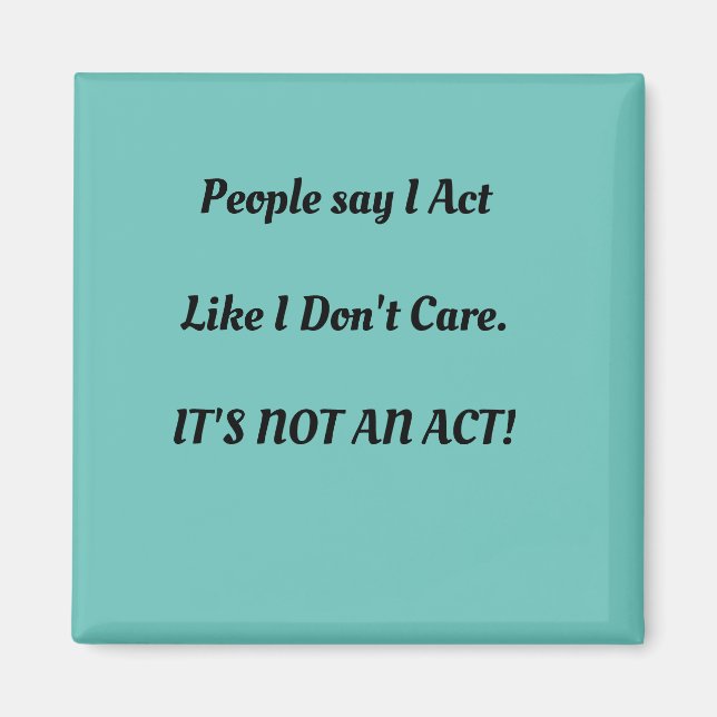 Íman Moshe Square Magnet 4 (Frente)