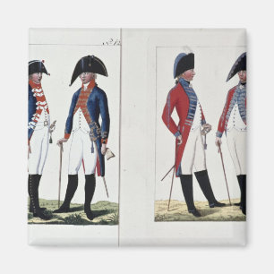 Íman Mosqueteiros e oficiais, 1800