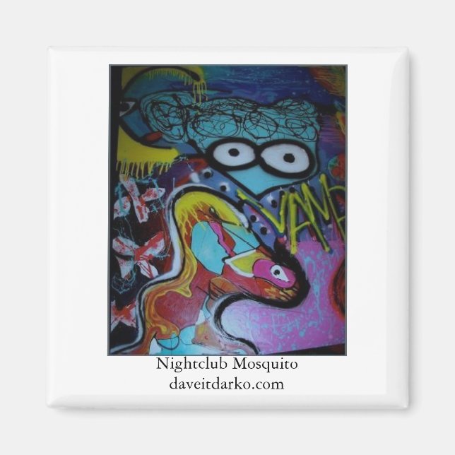 Íman Mosquito do clube noturno (Frente)