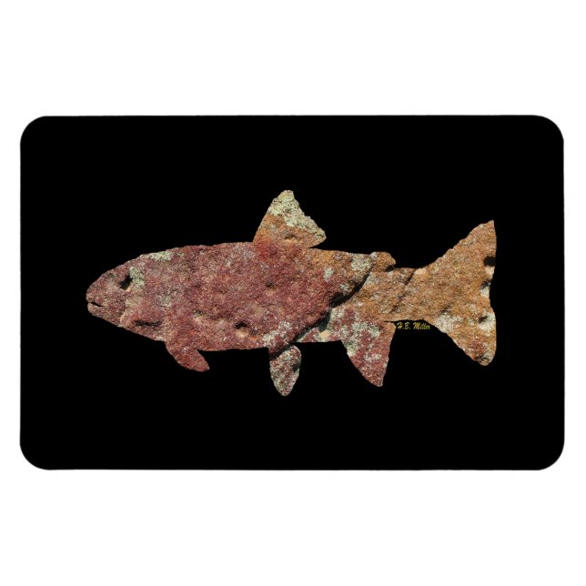 Íman Moss Rock Trout (Horizontal)