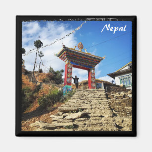 Íman Mosteiro, aldeia de Karikola - Nepal