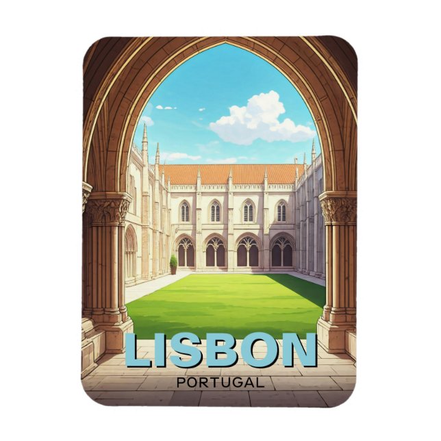 Íman Mosteiro de Lisboa Portugal Viagem Jeronimos (Vertical)