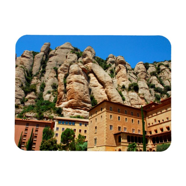 Íman Mosteiro de Montserrat, Catalunha, Espanha (Horizontal)