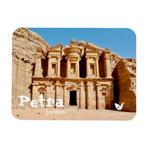 Íman Mosteiro de Petra na Jordânia magnético de Velvet