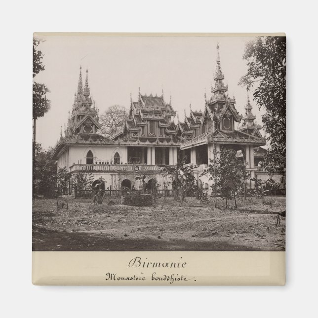 Íman Mosteiro de Teik Kyaung, ilha de Ka Toe (Frente)