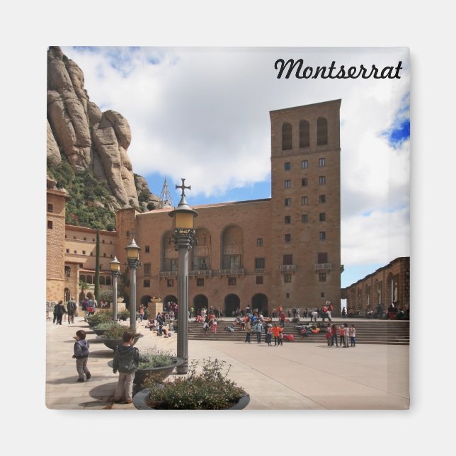 Íman Mosteiro Montserrat (Frente)