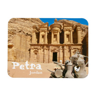 Íman Mosteiro Petra na Jordânia ímã de Velvet Escape