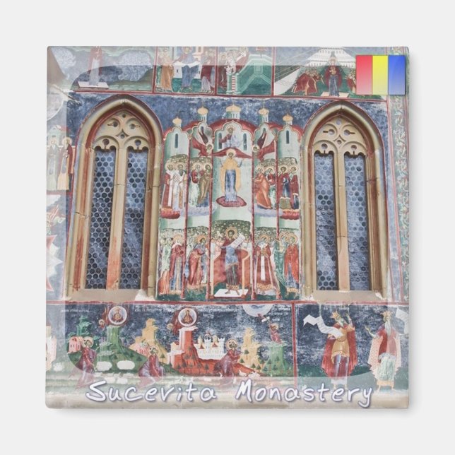 Íman Mosteiro Sucevita (Frente)