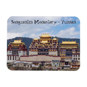 Íman Mosteiro tibetano Songzanlin - Yunnan, China