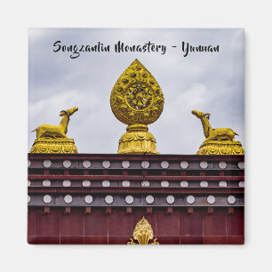 Íman Mosteiro tibetano Songzanlin - Yunnan, China