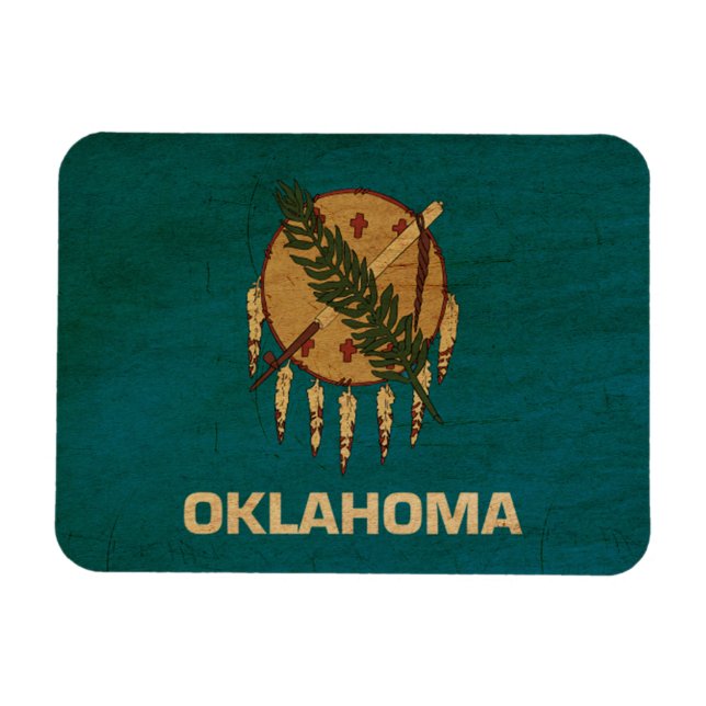 Íman Mostre seu Orgulho de Oklahoma! (Horizontal)