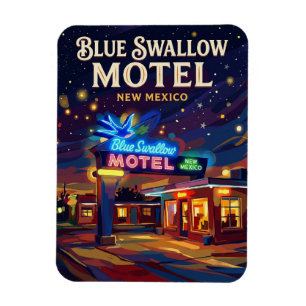 Íman Motel Blue Swallow EUA